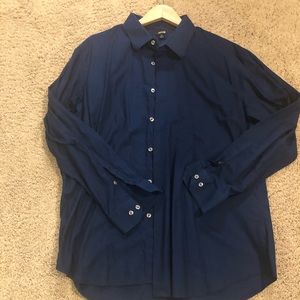 Royal Blue men’s button down long sleeve